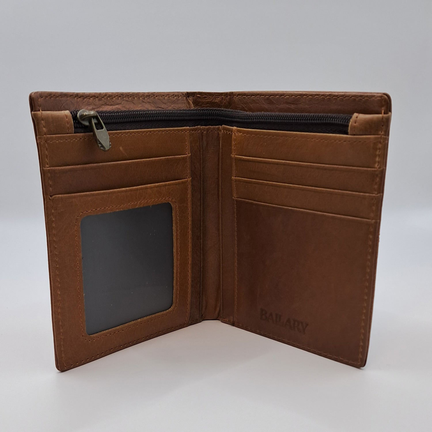 Billetera cuero tarjetero extraíble oilcoffee