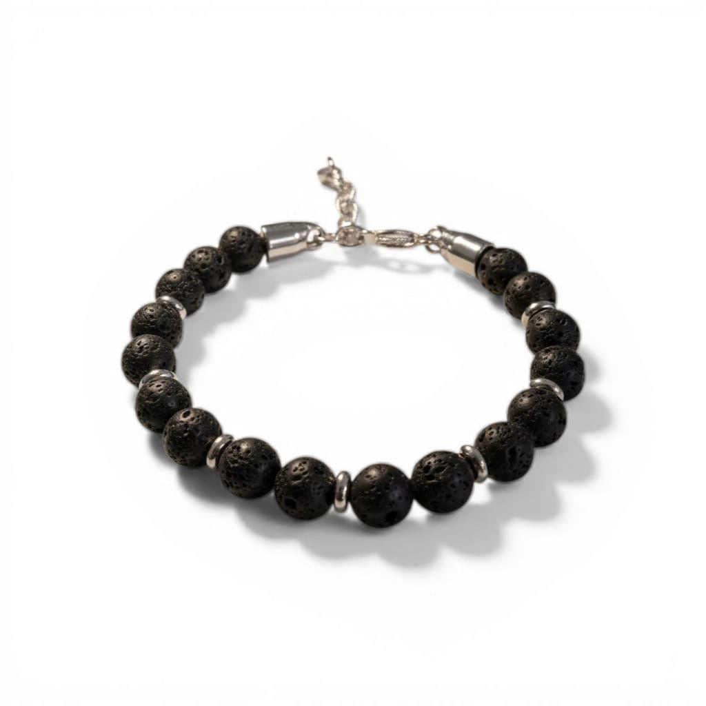 Pulsera Piedra Natural "Magma" – Piedra Volcánica