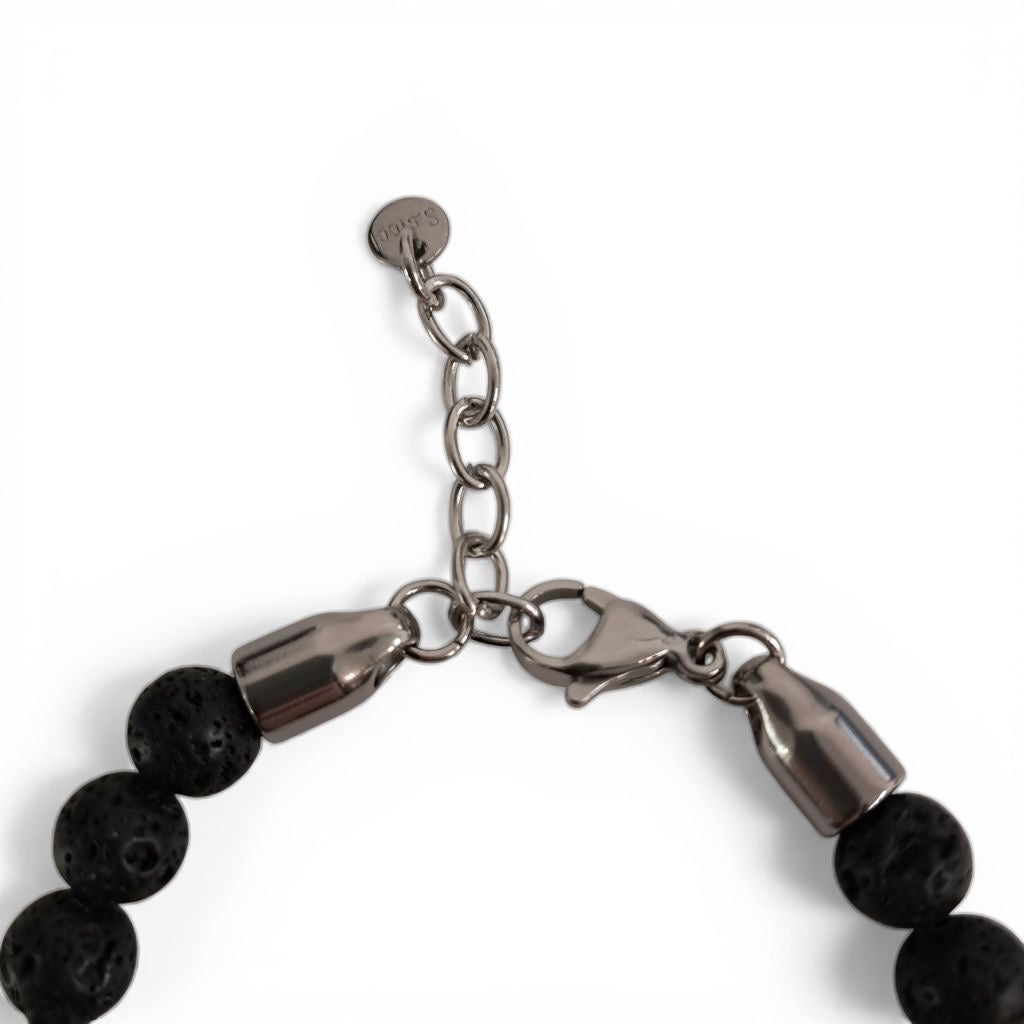 Pulsera Piedra Natural "Magma" – Piedra Volcánica