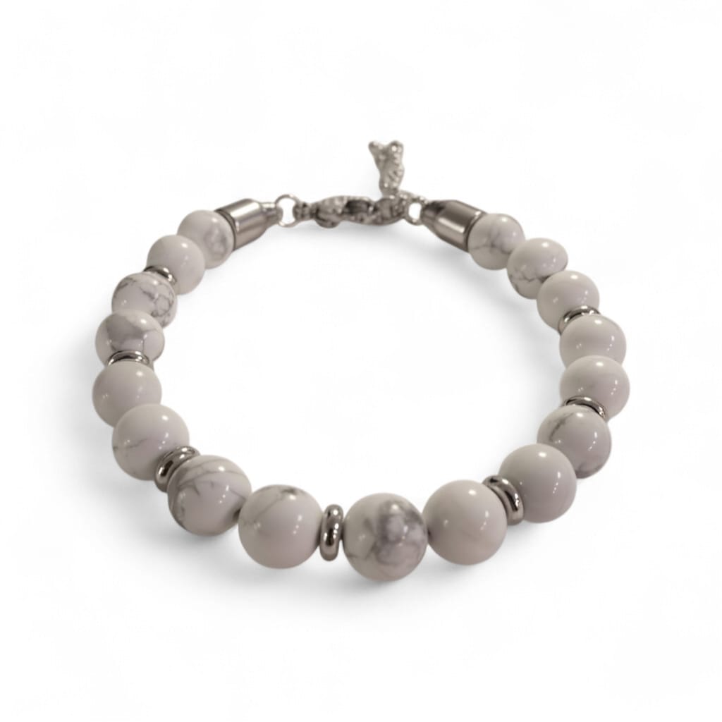 Pulsera Piedra Natural "Pure Balance" – Piedra Howlita