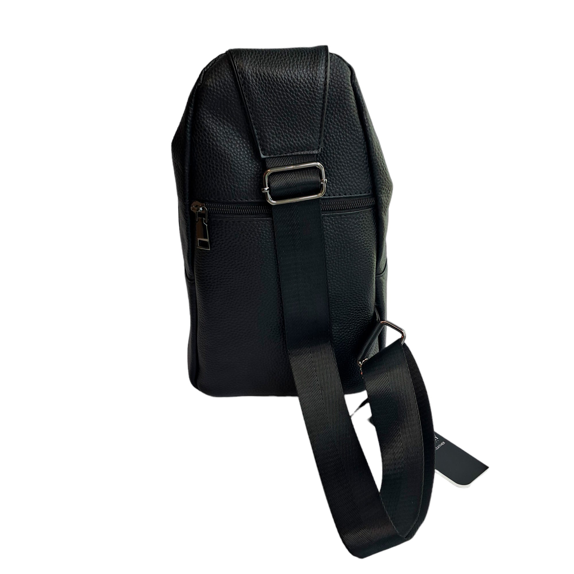 Bandolera prime cuero black