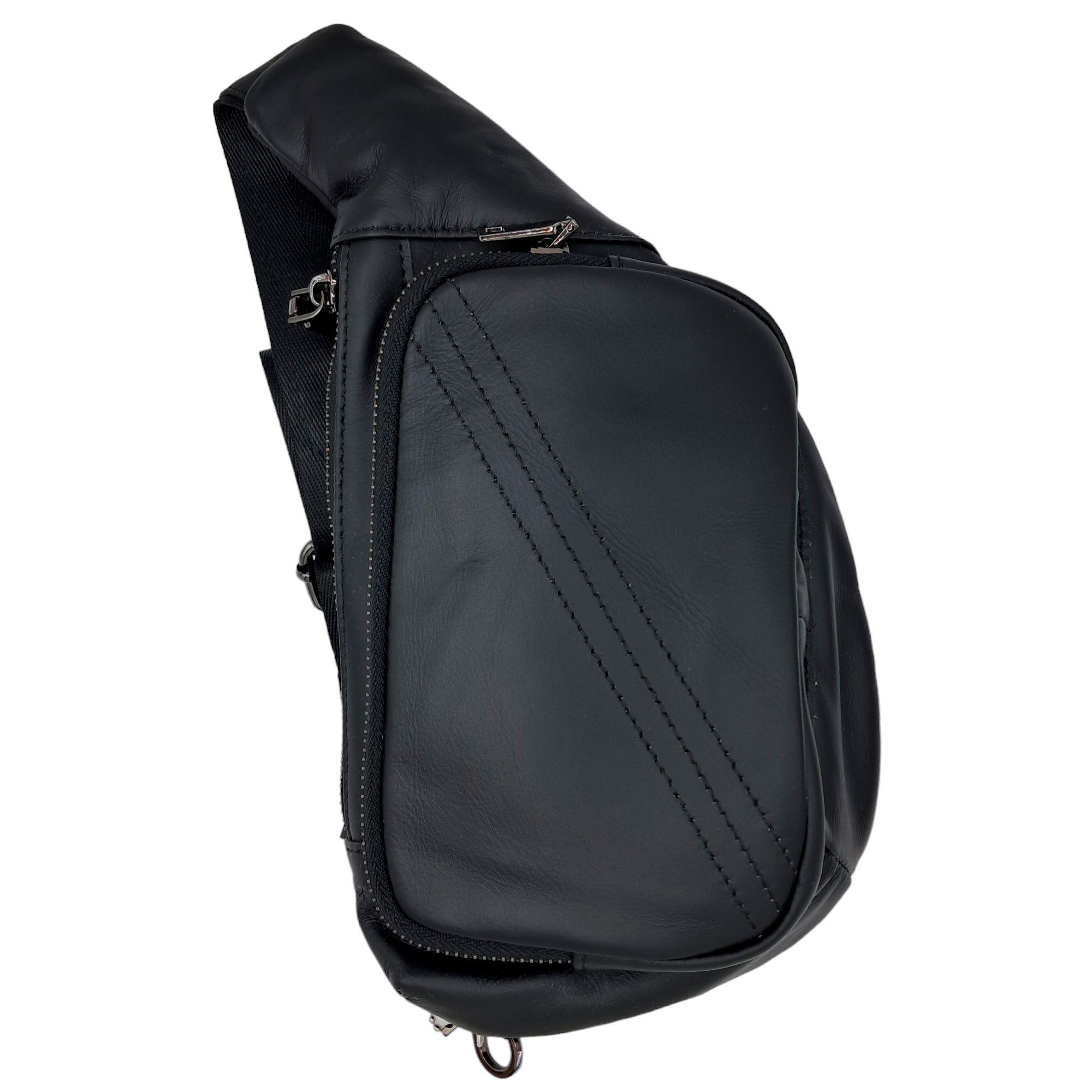 Bandolera cuero black