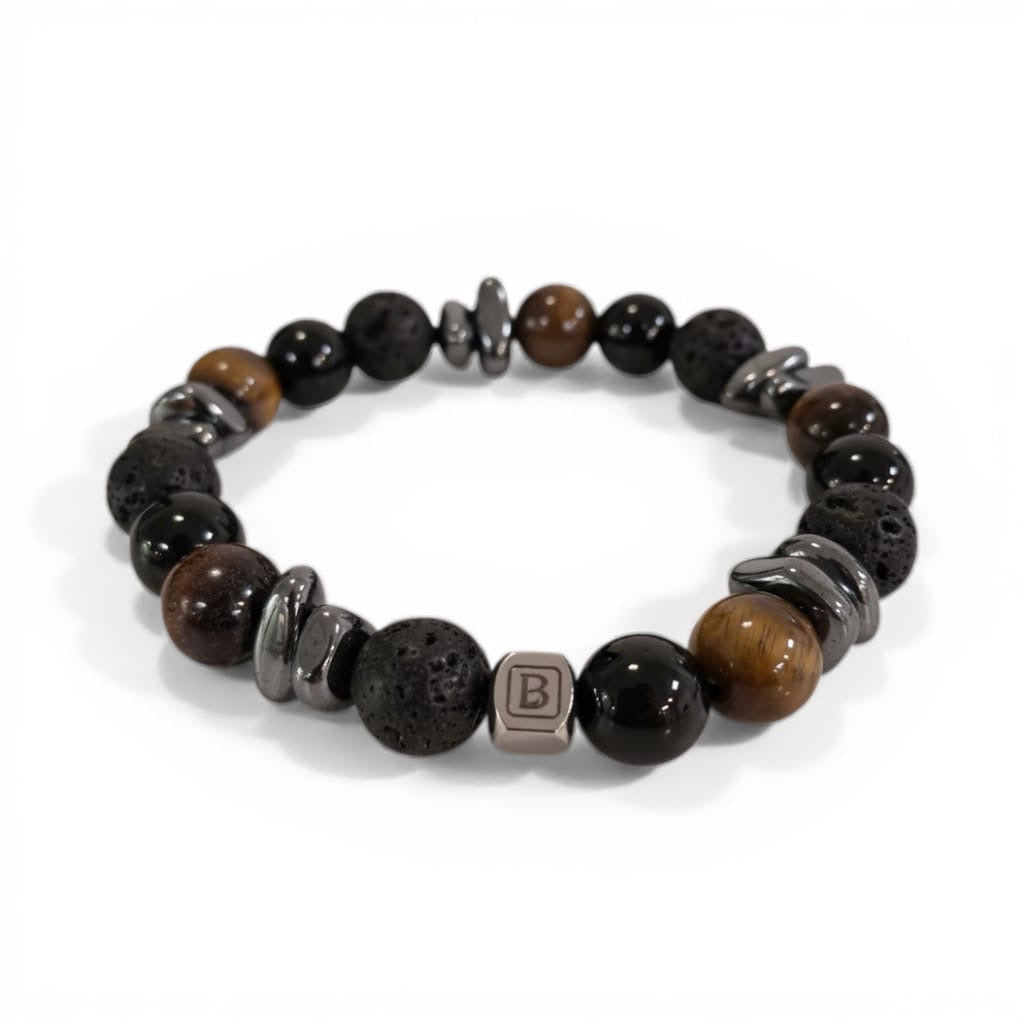 Pulsera Piedras Naturales "Cuadrante Elemental" – Mix Piedras