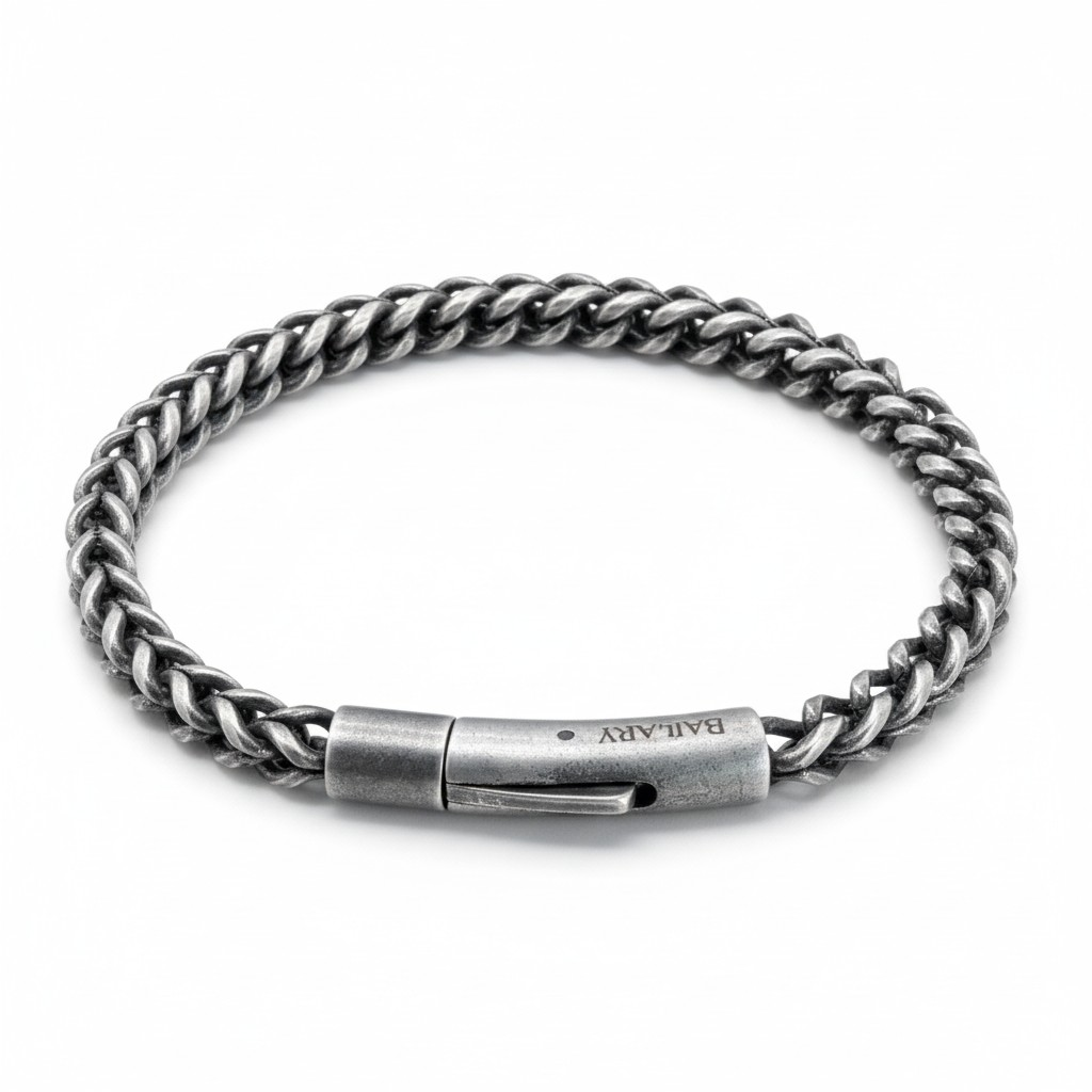 Pulsera Acero 316 L "Spiga Vintage" – Envejecido