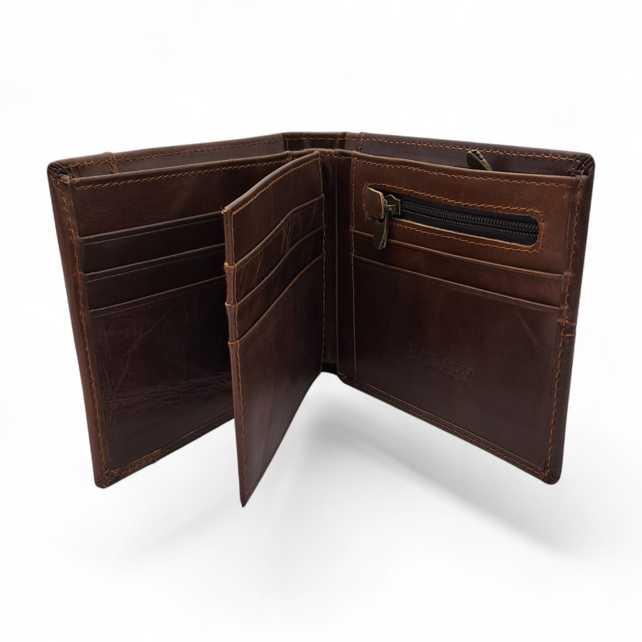 Billetera de Cuero Genuino "Origin" – Oil coffee