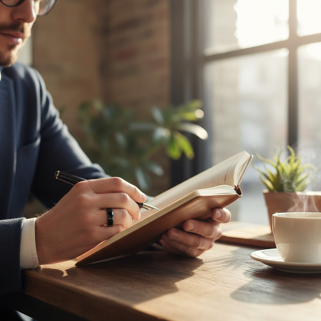 Anillo de Carburo Tungsteno – Pulido Black