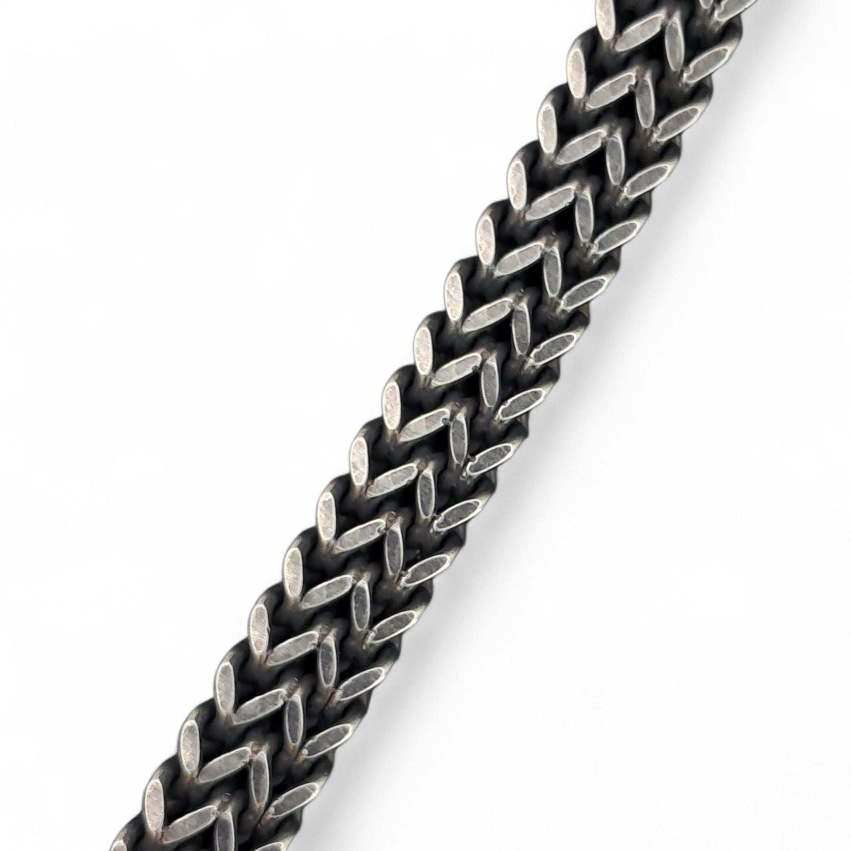 Pulsera Acero 316L Turin Cadena Ancha – Envejecida