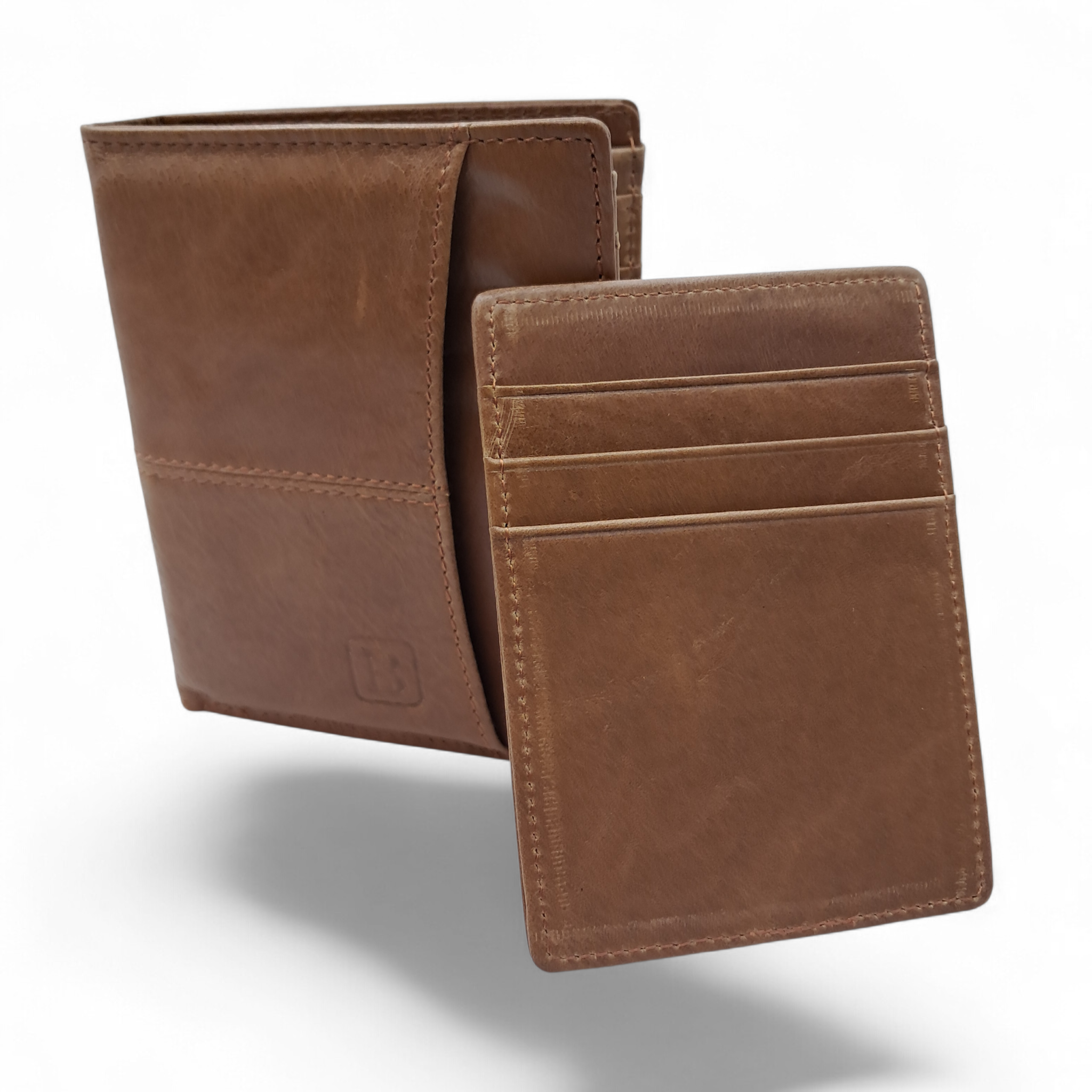 Billetera de Cuero Genuino con Tarjetero Extraíble – Oil coffee