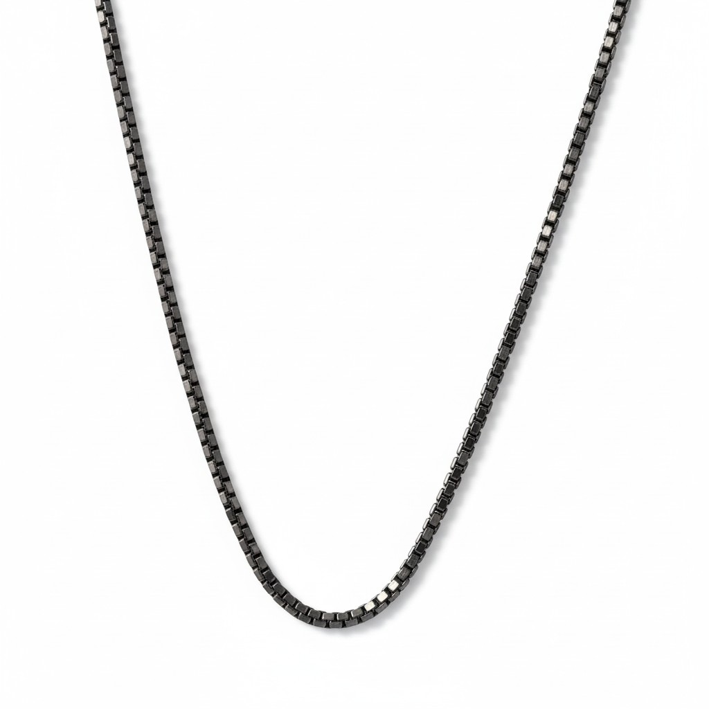 Collar Acero 316L "Black Steel" – Black