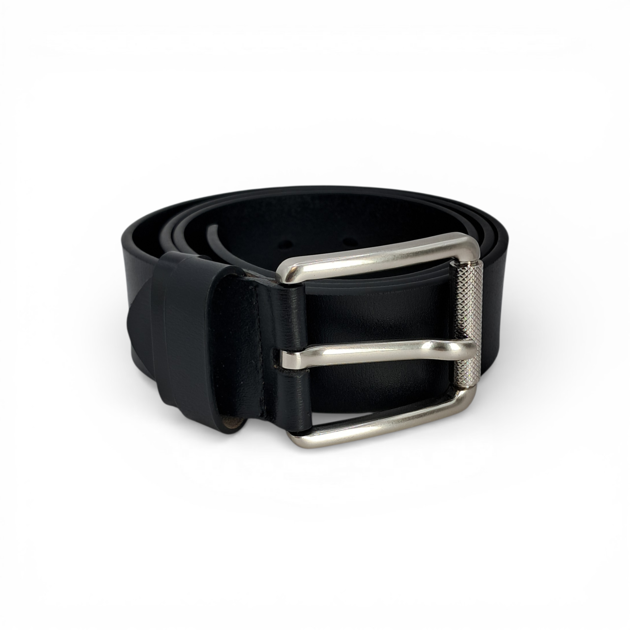Cinturón de Cuero Genuino Casual – Black