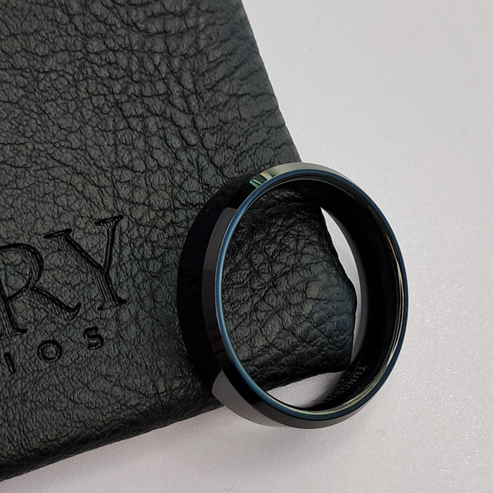 Anello In Tungsteno Heartbeat, Anello Da Uomo In Tungsteno, Fascia Da 8 - Foto 10