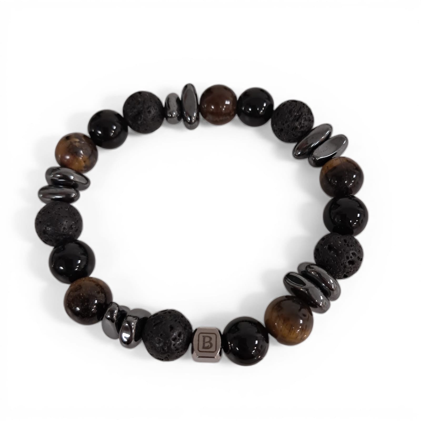 Pulsera Piedras Naturales "Cuadrante Elemental" – Mix Piedras