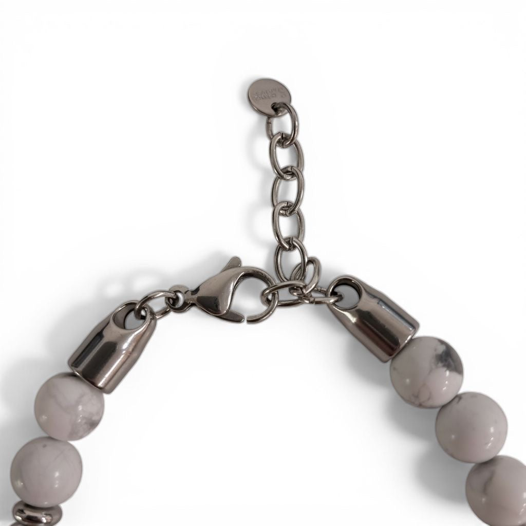 Pulsera Piedra Natural "Pure Balance" – Piedra Howlita