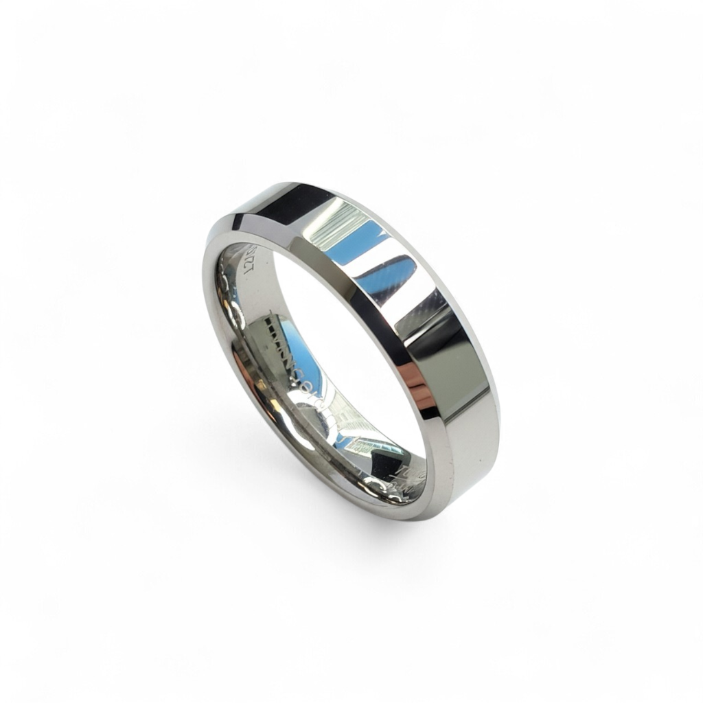 Anillo de Carburo Tungsteno – Silver